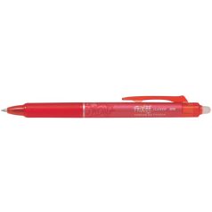   PILOT Rollertoll, 0,25 mm, törölhető, nyomógombos, PILOT "Frixion Clicker", piros