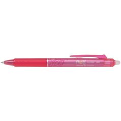   PILOT Rollertoll, 0,25 mm, törölhető, nyomógombos, PILOT "Frixion Clicker", rózsaszín