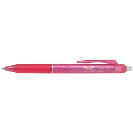 PILOT Rollertoll, 0,25 mm, törölhető, nyomógombos, PILOT "Frixion Clicker", rózsaszín