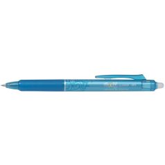   PILOT Rollertoll, 0,25 mm, törölhető, nyomógombos, PILOT "Frixion Clicker", világoskék