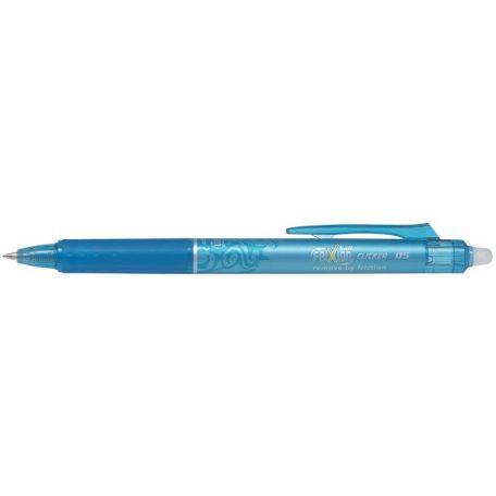 PILOT Rollertoll, 0,25 mm, törölhető, nyomógombos, PILOT "Frixion Clicker", világoskék