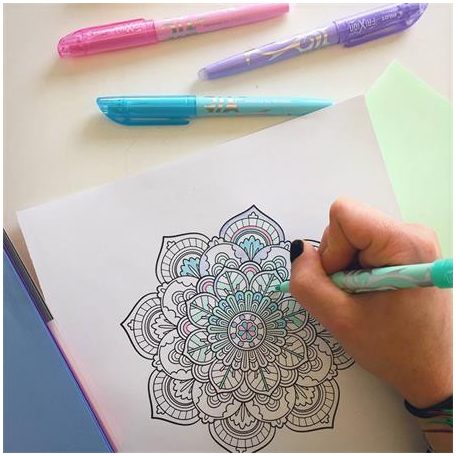 PILOT Szövegkiemelő, 1-3,3 mm, törölhető, PILOT "Frixion Light Soft", pasztell-lila