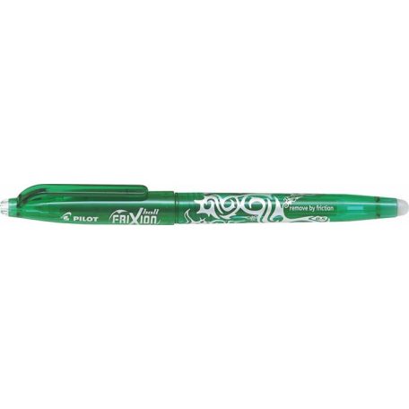 PILOT Rollertoll, 0,25 mm, törölhető, kupakos, PILOT "Frixion Ball", zöld