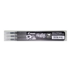   PILOT Rollertoll betét, 0,35 mm, törölhető, PILOT "Frixion Ball/Clicker", fekete