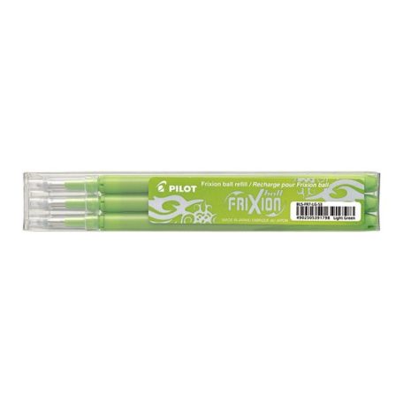PILOT Rollertoll betét, 0,35 mm, törölhető, PILOT "Frixion Ball/Clicker", világoszöld