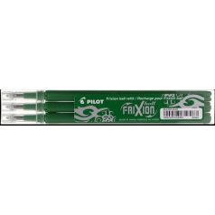   PILOT Rollertoll betét, 0,35 mm, törölhető, PILOT "Frixion Ball/Clicker", zöld