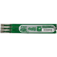   PILOT Rollertoll betét, 0,25 mm, tűhegyű, törölhető, PILOT "Frixion Point", zöld