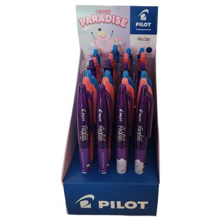 PILOT Rollertoll display, 0,35 mm, törölhető, PILOT "Frixion Ball Fancy", "Frixion Clicker Fancy", vegyes