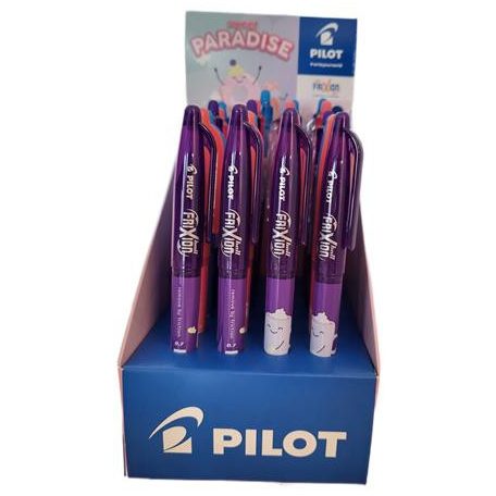 PILOT Rollertoll display, 0,35 mm, törölhető, PILOT "Frixion Ball Fancy", "Frixion Clicker Fancy", vegyes