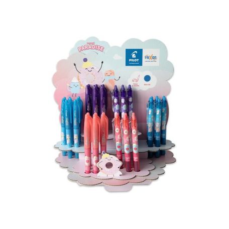 PILOT Rollertoll display, 0,35 mm, törölhető, PILOT "Frixion Ball Fancy", "Frixion Clicker Fancy", vegyes