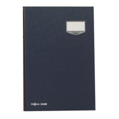 PAGNA Aláírókönyv, A4, 20 rekeszes, karton, PAGNA, kék