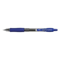   PILOT Zseléstoll, 0,32 mm, nyomógombos, PILOT "G-2", kék