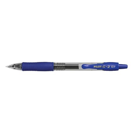 PILOT Zseléstoll, 0,32 mm, nyomógombos, PILOT "G-2", kék