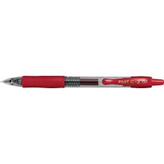   PILOT Zseléstoll, 0,32 mm, nyomógombos, PILOT "G-2", piros