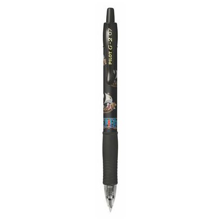 PILOT Zseléstoll, 0,32 mm, nyomógombos, PILOT "G-2 One Piece", fekete