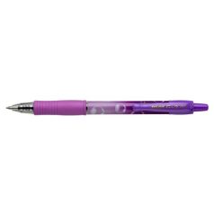   PILOT Zseléstoll, 0,32 mm, nyomógombos, PILOT "G-2 Purple Bubble", kék