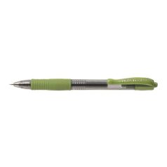   PILOT Zseléstoll, 0,32 mm, nyomógombos, PILOT "G-2", világoszöld