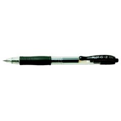   PILOT Zseléstoll, 0,25 mm, nyomógombos, PILOT "G-2", fekete