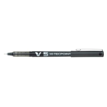 PILOT Rollertoll, 0,3 mm, tűhegyű, kupakos, PILOT "Hi-Tecpoint V5", fekete