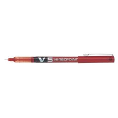   PILOT Rollertoll, 0,3 mm, tűhegyű, kupakos, PILOT "Hi-Tecpoint V5", piros