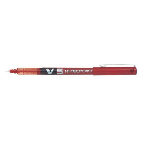 PILOT Rollertoll, 0,3 mm, tűhegyű, kupakos, PILOT "Hi-Tecpoint V5", piros