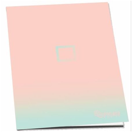 PULSE Füzet, tűzött, A4, kockás, 52 lap, PULSE "Pastel Colours"