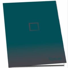   PULSE Füzet, tűzött, A4, kockás, 52 lap, PULSE "Dark Colours"