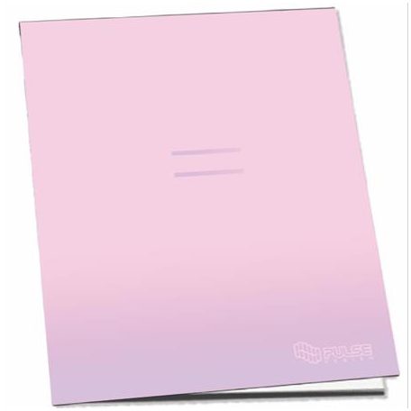 PULSE Füzet, tűzött, A5, vonalas, 52 lap, PULSE "Pastel Colourss"