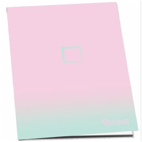 PULSE Füzet, tűzött, A5, kockás, 52 lap, PULSE "Pastel Colours"