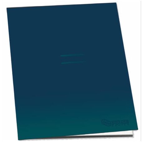 PULSE Füzet, tűzött, A5, vonalas, 52 lap, PULSE "Dark Colours"