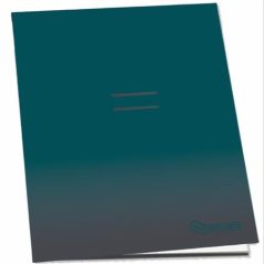   PULSE Füzet, tűzött, A5, vonalas, 52 lap, PULSE "Dark Colours"