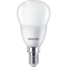   PHILIPS LED izzó, E14, kisgömb, P45, 5W, 470lm, 2700K, PHILIPS "CorePro"
