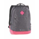 PULSE Hátizsák, notebook tartóval, PULSE "Bicolor", szürke-pink