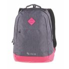 PULSE Hátizsák, notebook tartóval, PULSE "Bicolor", szürke-pink