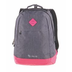   PULSE Hátizsák, notebook tartóval, PULSE "Bicolor", szürke-pink