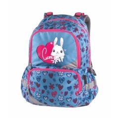   PULSE Hátizsák, anatómiai, PULSE "Anatomic Little Rabbit", kék-rózsaszín
