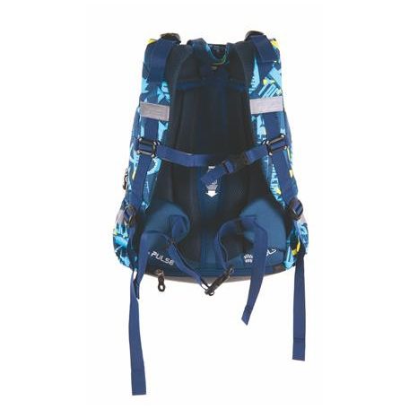 PULSE Hátizsák, anatómiai, PULSE "Anatomic Deep Sea Fighter", világoskék-sötétkék