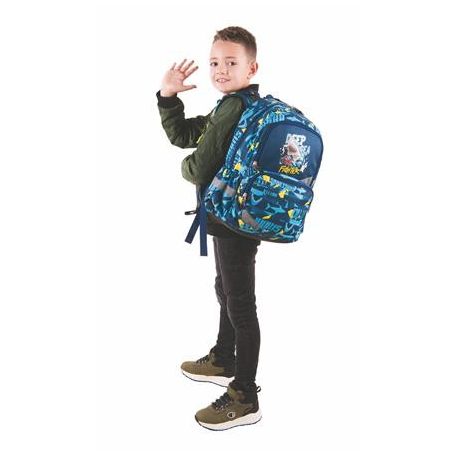 PULSE Hátizsák, anatómiai, PULSE "Anatomic Deep Sea Fighter", világoskék-sötétkék