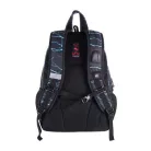 PULSE Hátizsák, 2in1, notebook tartóval és audió csatlakozóval, PULSE "Teens Blue Lava"