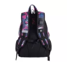 PULSE Hátizsák, 2in1, notebook tartóval és audió csatlakozóval, PULSE "Teens Pink Ice"