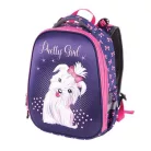 PULSE Hátizsák, anatómiai, PULSE "Anatomic Cube Pretty Girl", lila-rózsaszín