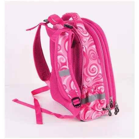 PULSE Hátizsák, anatómiai, PULSE "Anatomic Cube Pink Magic", rózsaszín