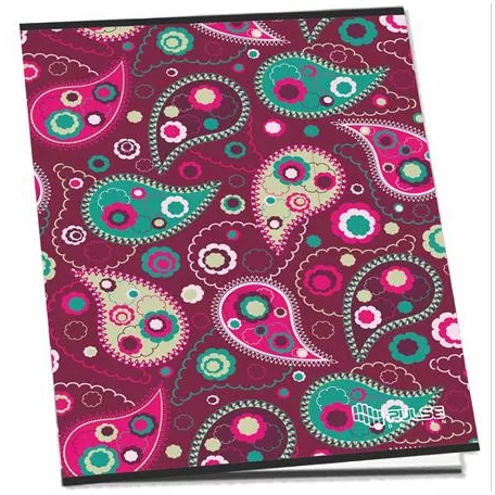 PULSE Füzet, tűzött, A5, kockás, 52 lap, PULSE "Girls"