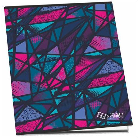 PULSE Füzet, tűzött, A4, kockás, 52 lap, PULSE "Girls"