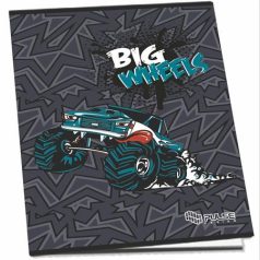   PULSE Füzet, tűzött, A5, kockás, 52 lap, PULSE "Boys"