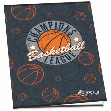 PULSE Füzet, tűzött, A5, kockás, 52 lap, PULSE "Boys"