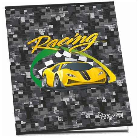 PULSE Füzet, tűzött, A5, kockás, 52 lap, PULSE "Boys"