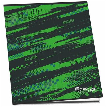 PULSE Füzet, tűzött, A5, kockás, 52 lap, PULSE "Boys"