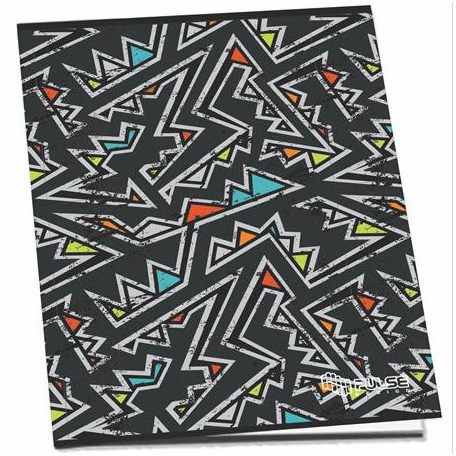 PULSE Füzet, tűzött, A4, kockás, 52 lap, PULSE "Boys"