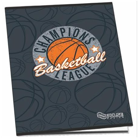 PULSE Füzet, tűzött, A4, kockás, 52 lap, PULSE "Boys"